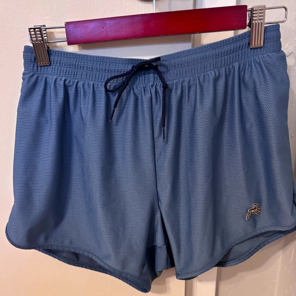 Tracksmith light blue mesh shorts men’s M